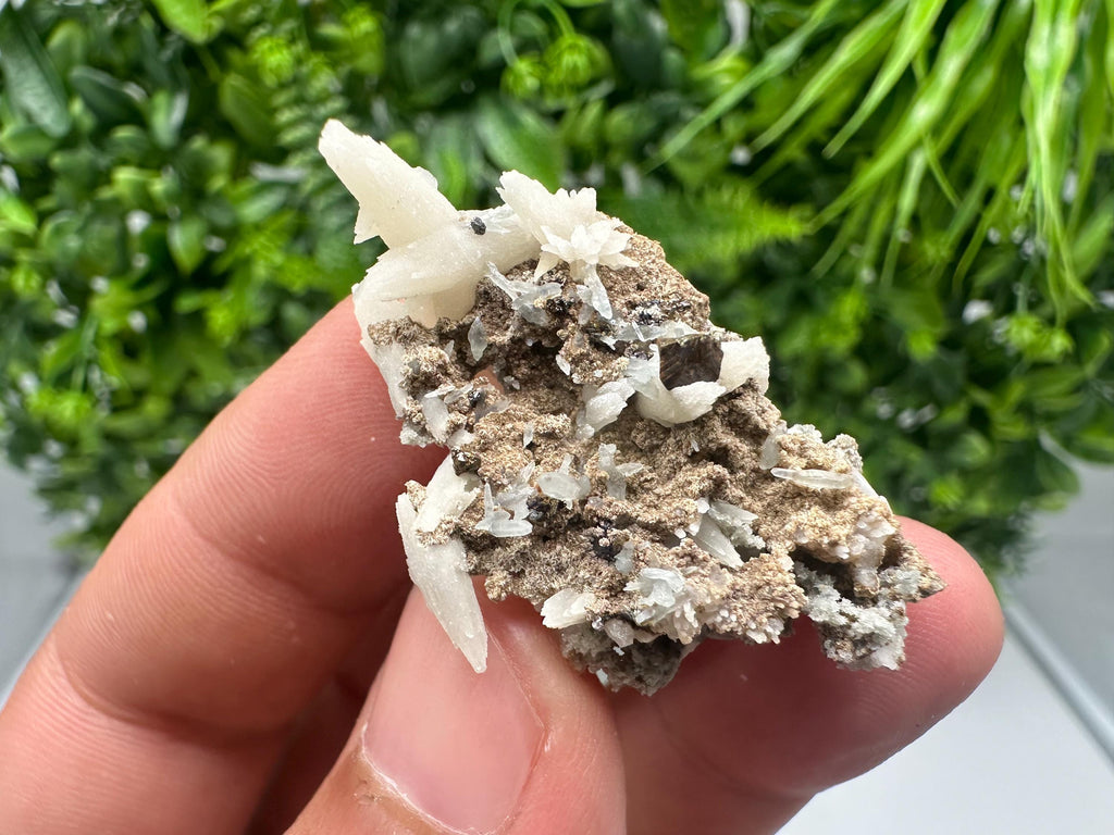 Rare Rainbow Pyrite Calcite Mineral Specimen, Madan Bulgaria