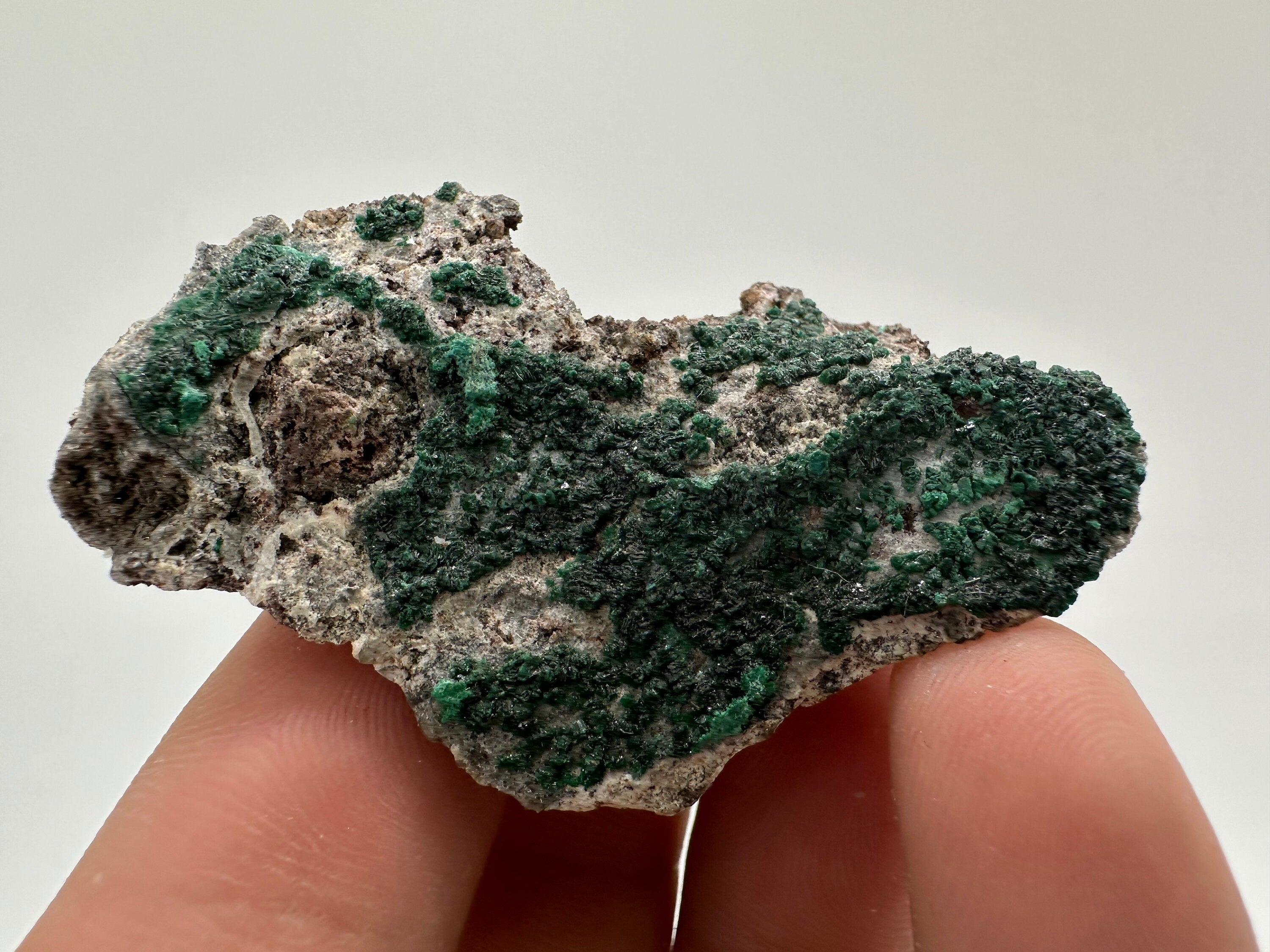 Green Malachite Crystal Specimen from Congo