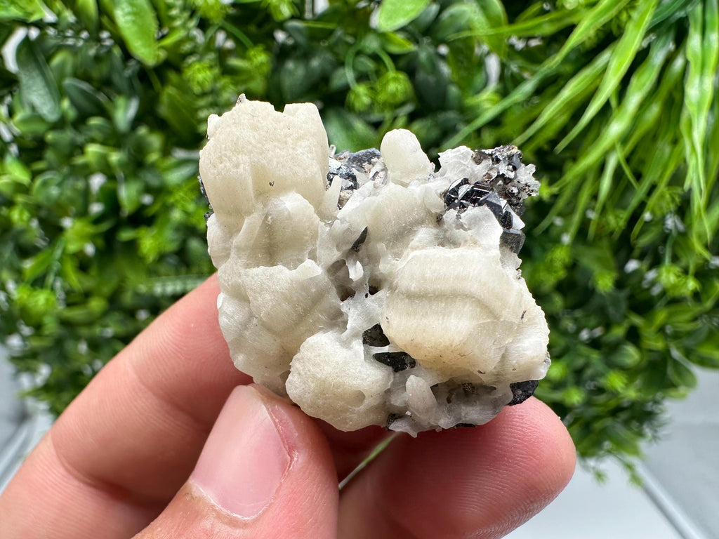 Natural Calcite Mineral Specimen: Bulgarian Home Decor Stone