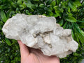 Apophyllite on Chalcedony Specimen: Transparent Crystal, India Minerals