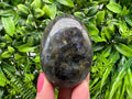 Polished Labradorite Crystal Decor Slab: Rainbow Multifire Stone