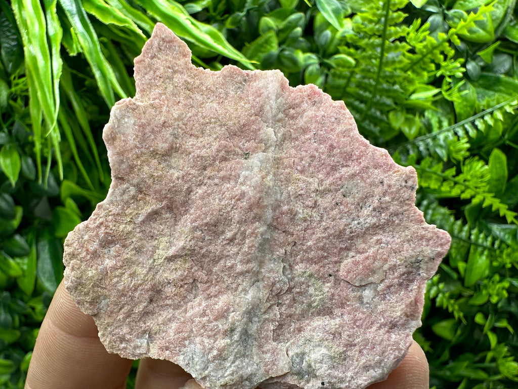 Pink Rhodonite Crystal: Starnica Mine, Bulgaria, Home Decor