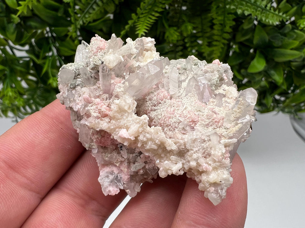 Pink Rhodochrosite Crystal: Starnica Mine, Bulgaria - Home Decor Stone