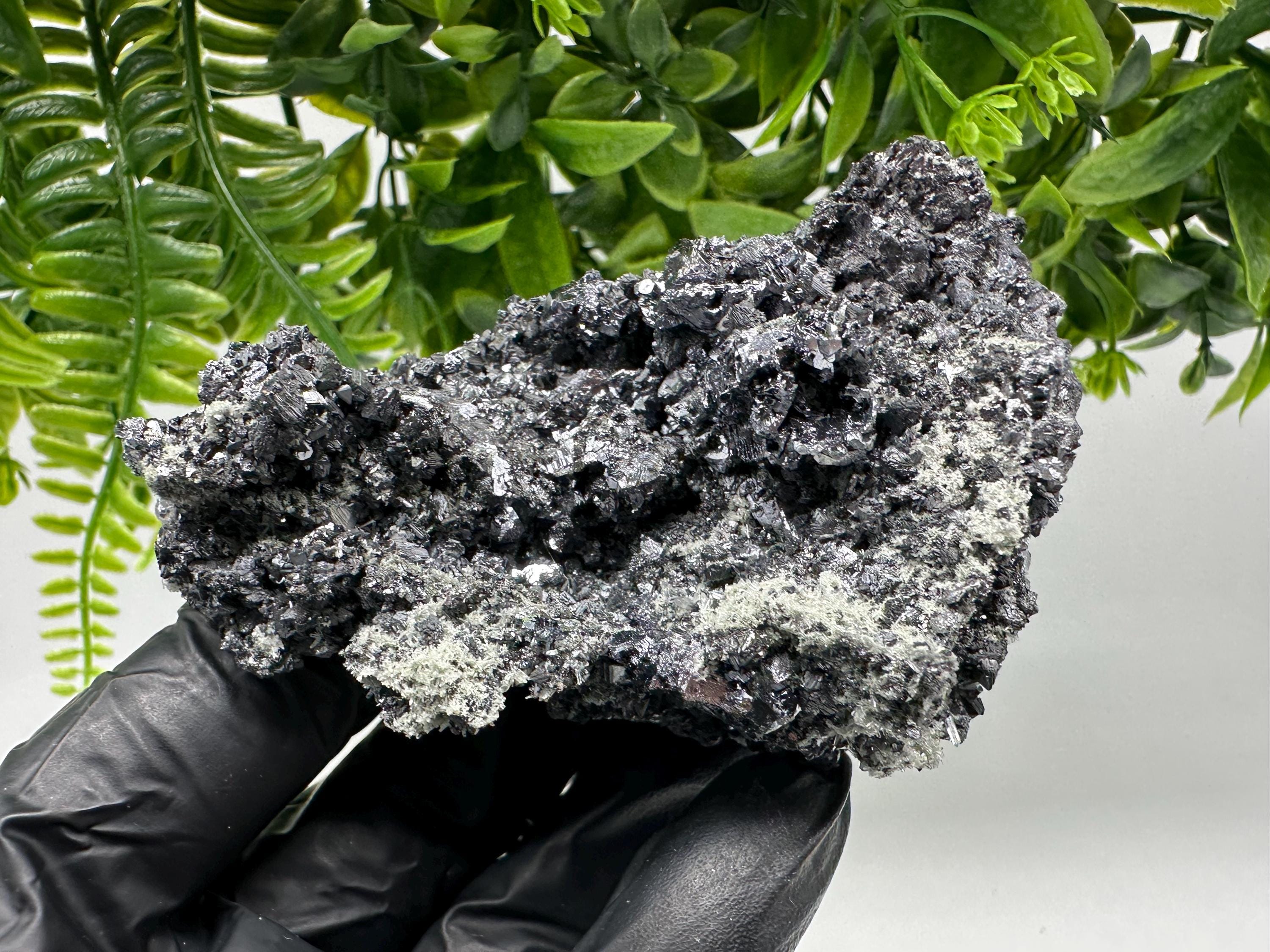 Galena Sphalerite on Quartz, Borieva Mine Crystal Specimen