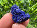 Crystallized Azurite-Kerrouchen,Morocco-Blue Azurite Specimen-High Quality Blue Azurite-Azurite Mineral Specimen, gemmy,lustrous of Azurite