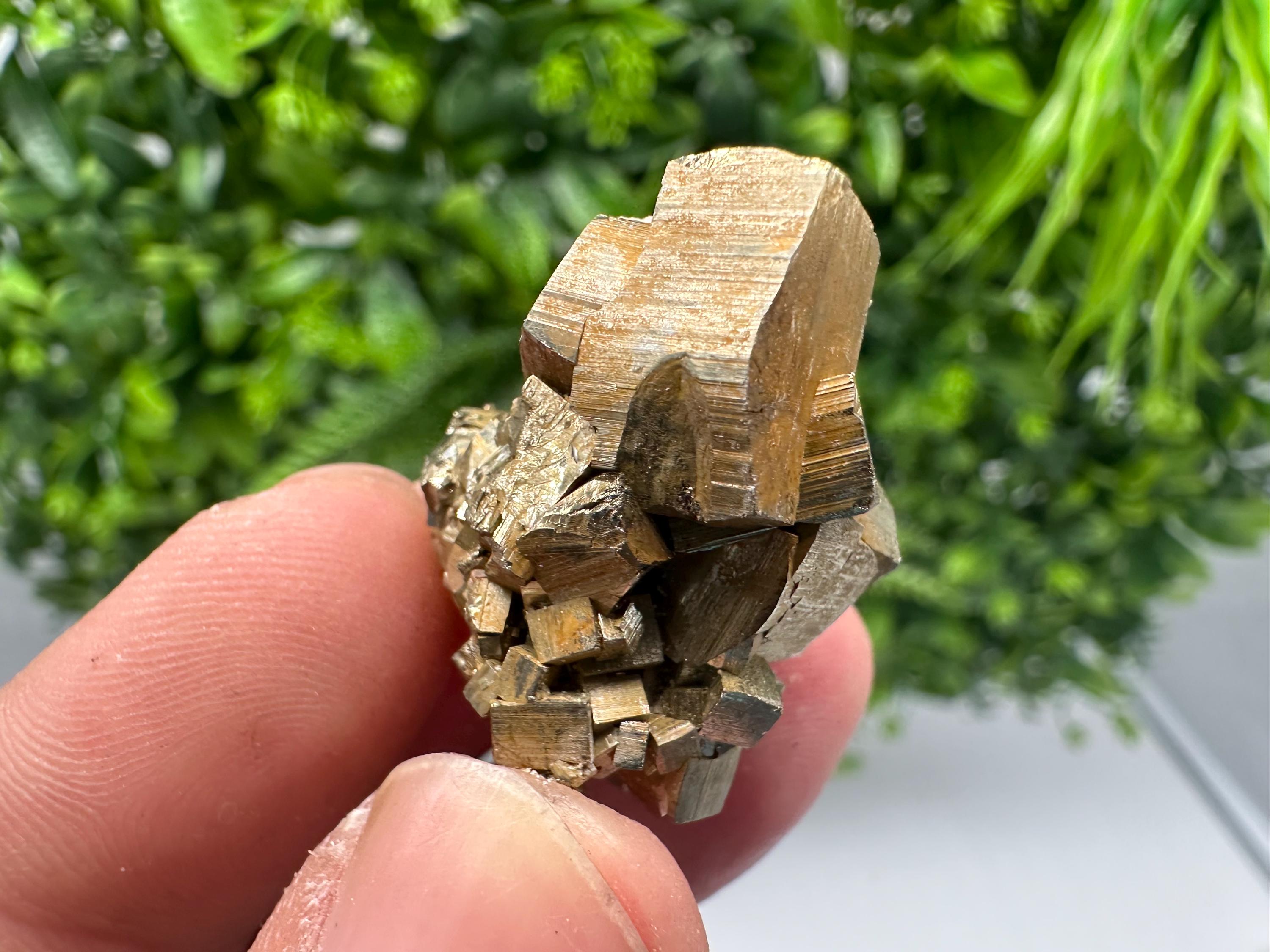 Wonderful Rainbow Pyrite whit Calcite,natural minerals souvenir Crystal,collection stone,rare minerals,home decor,Borieva Bulgaria