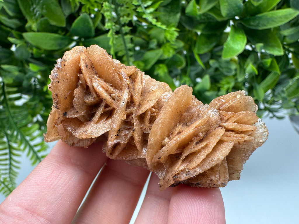 Natural Desert Rose Crystal - Root Chakra Healing Selenite Brown Stone - Vitality & Creativity Boost - Spiritual Gift for Home Decor,mineral
