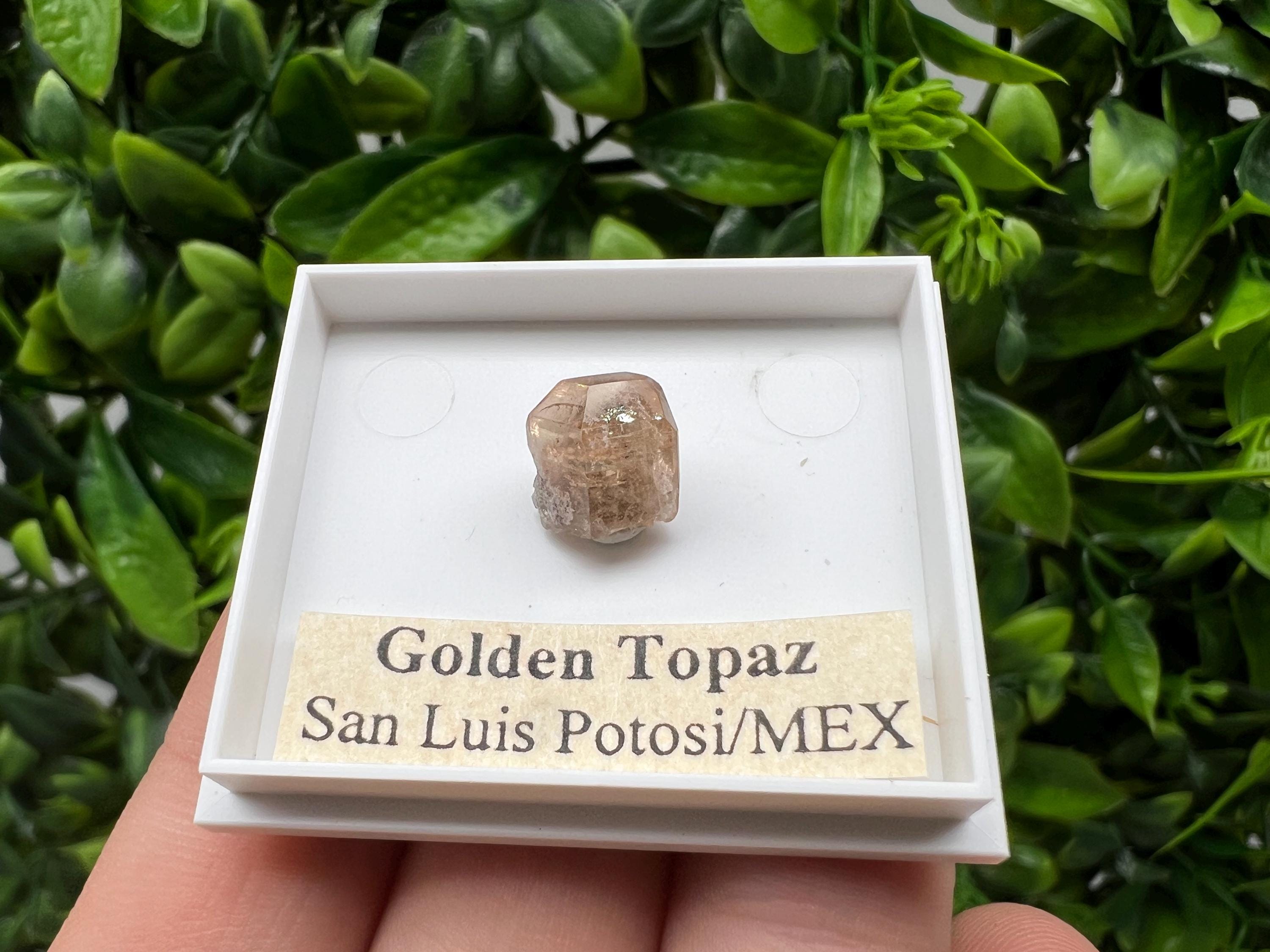 Beautiful Golden Topaz from Mexico,collection piece Crystal,Mineral,collectibles,Collectors, Natural Crystal, Minerals from Mexico,original,