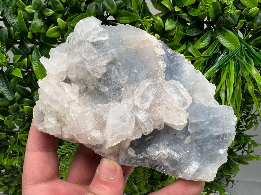 STUNNING Transparent Apophyllite on Chalcedony,natural, collection minerals specimen,India Minerals,Crystal, Stone Mineral Specimens India