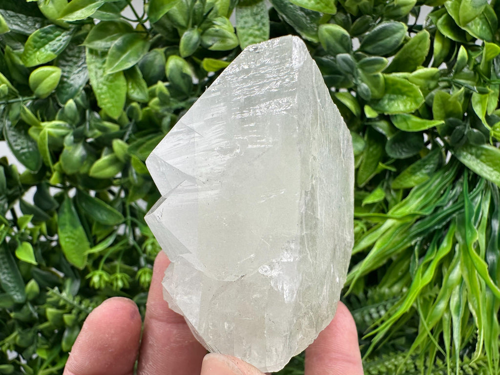 Apophyllite on Chalcedony Specimen: India Minerals Collection, 316 grams