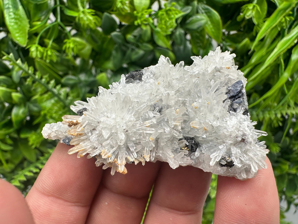 Quartz Sphalerite Siderite Specimen: Bulgaria Home Decor Stone