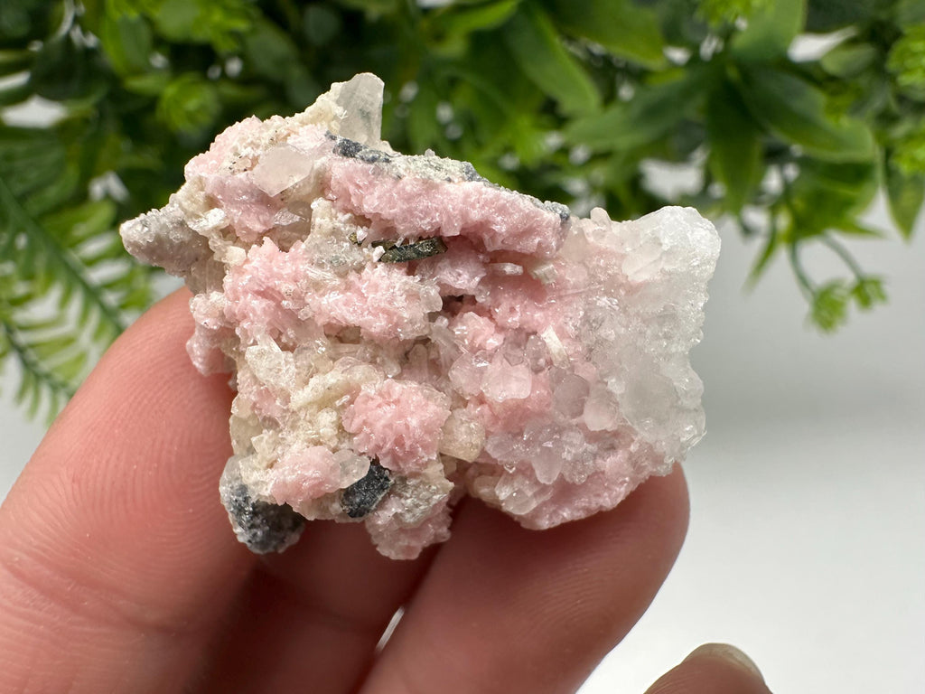 Pink Rhodochrosite Crystal: Starnica Mine, Bulgaria, Home Decor
