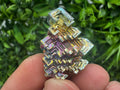Rainbow Bismuth Crystal: Rare Gemstone Specimen,wholesale Bismuth