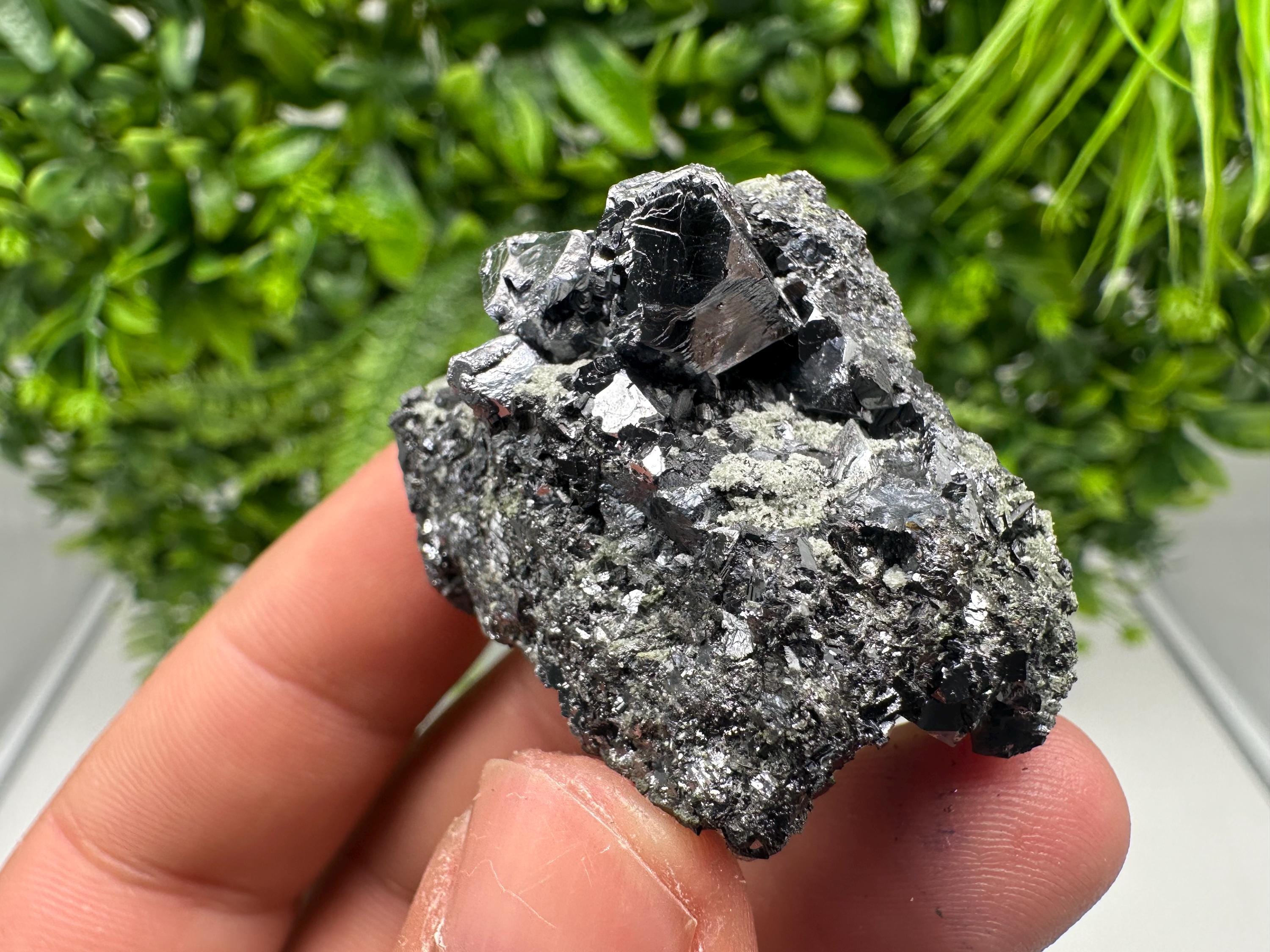 Collected Skeletal GALENA,Sphalerite,Quartz,Calcite from Krushev dol mine,Madan,Bulgaria,natural,collectible mineral specimen home decor