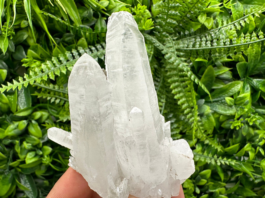 Transparent Quartz with Pyrite, Krushev Dol Mine Crystal, Bulgaria