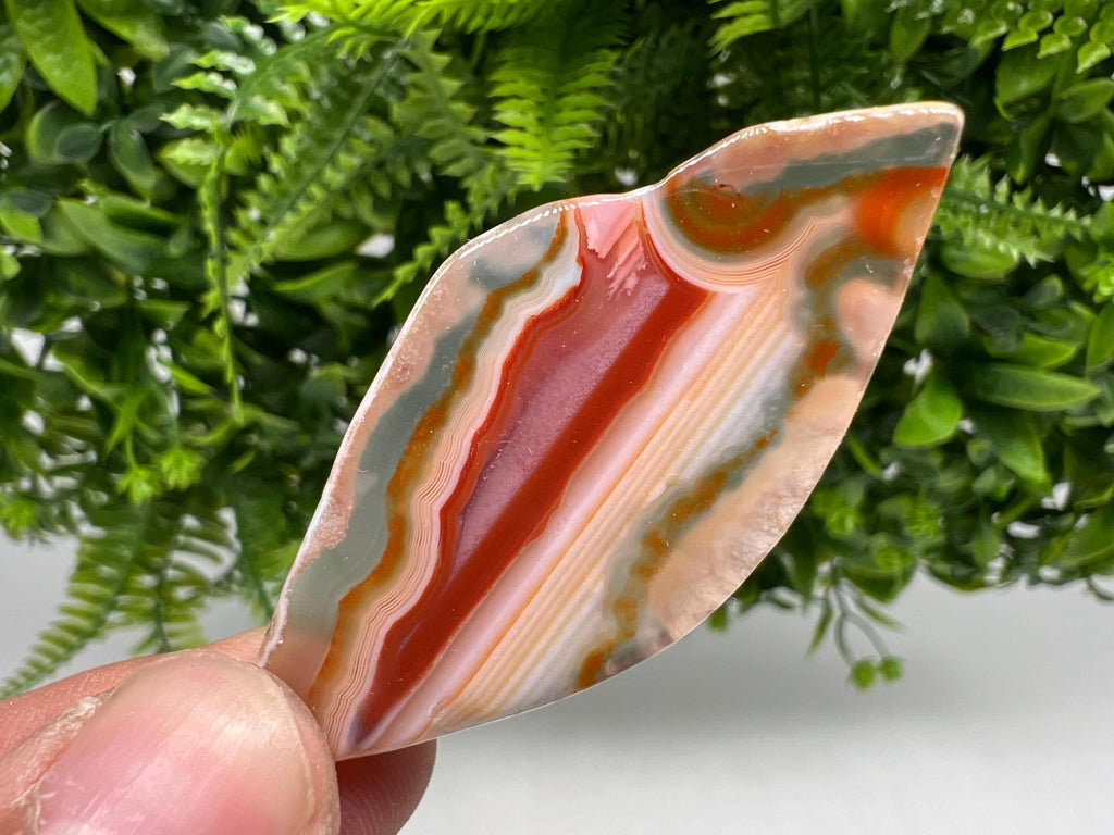 Polished Agate Slice: Spiritual Healing Crystal Coaster (3/6cm)