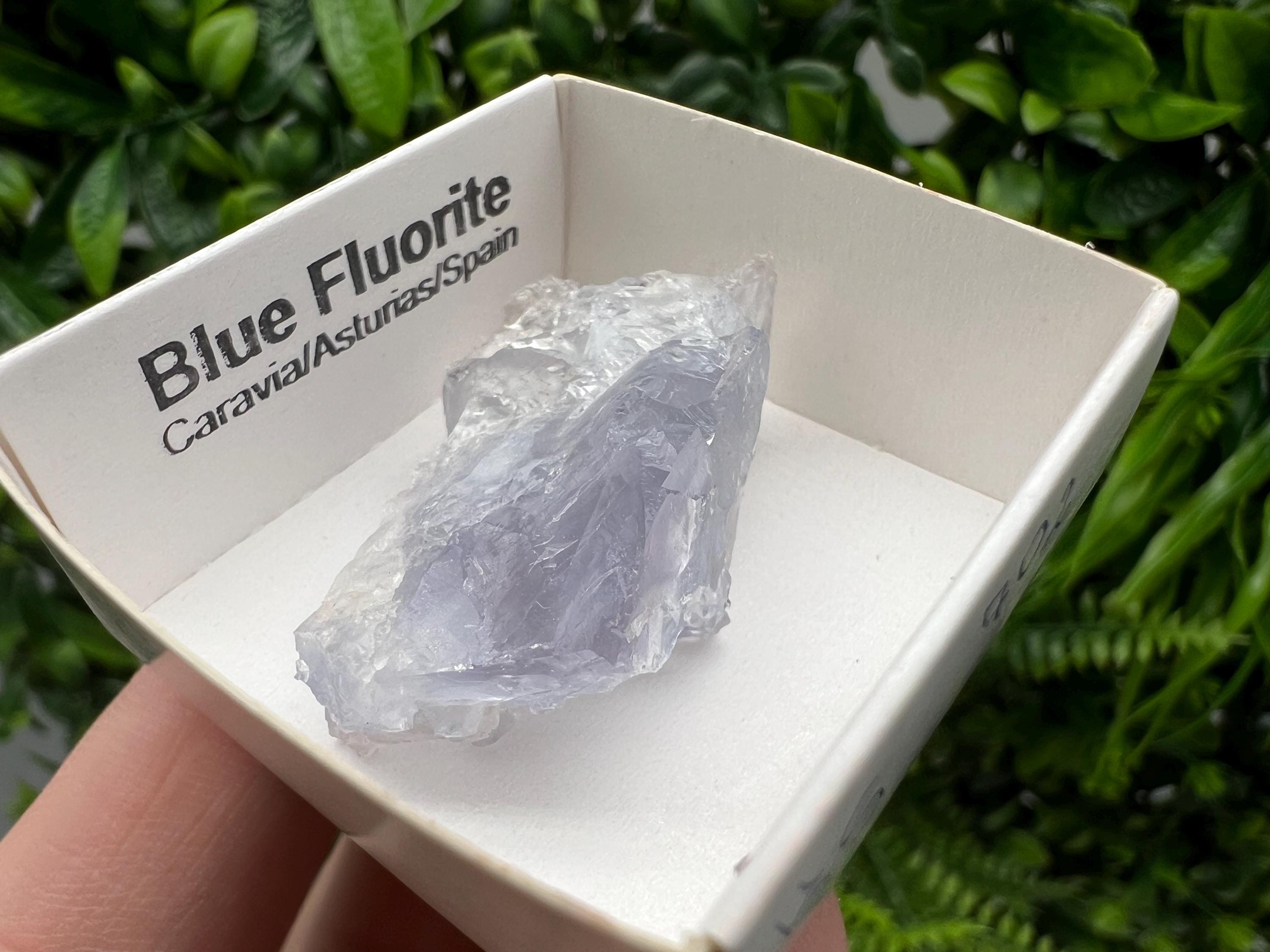 Blue Fluorite Mineral Specimen: Spain Collection (4/3cm