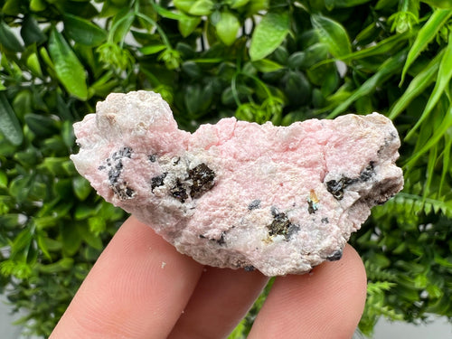 Beautiful Rhodochrosite perfect pink color Starnica Mine Davidovo Bulgaria natural minerals souvenir crystal gift home decor stone gift