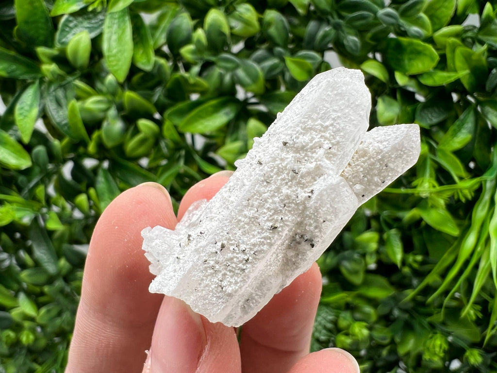 Transparent Quartz with Pyrite, Krushev Dol Mine, Bulgaria