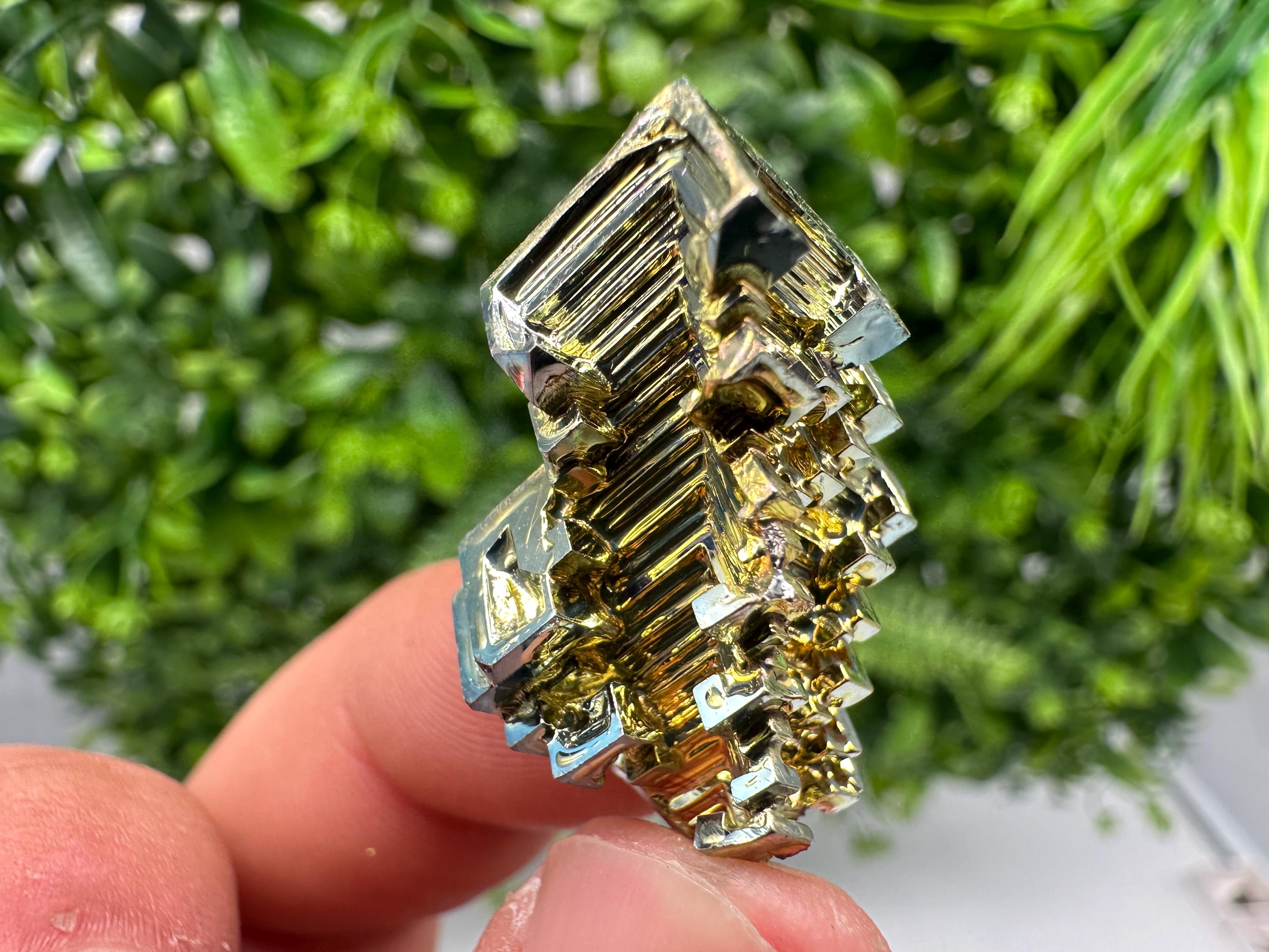 Rainbow Bismuth Crystal: Rare Gemstone Specimen,wholesale Bismuth
