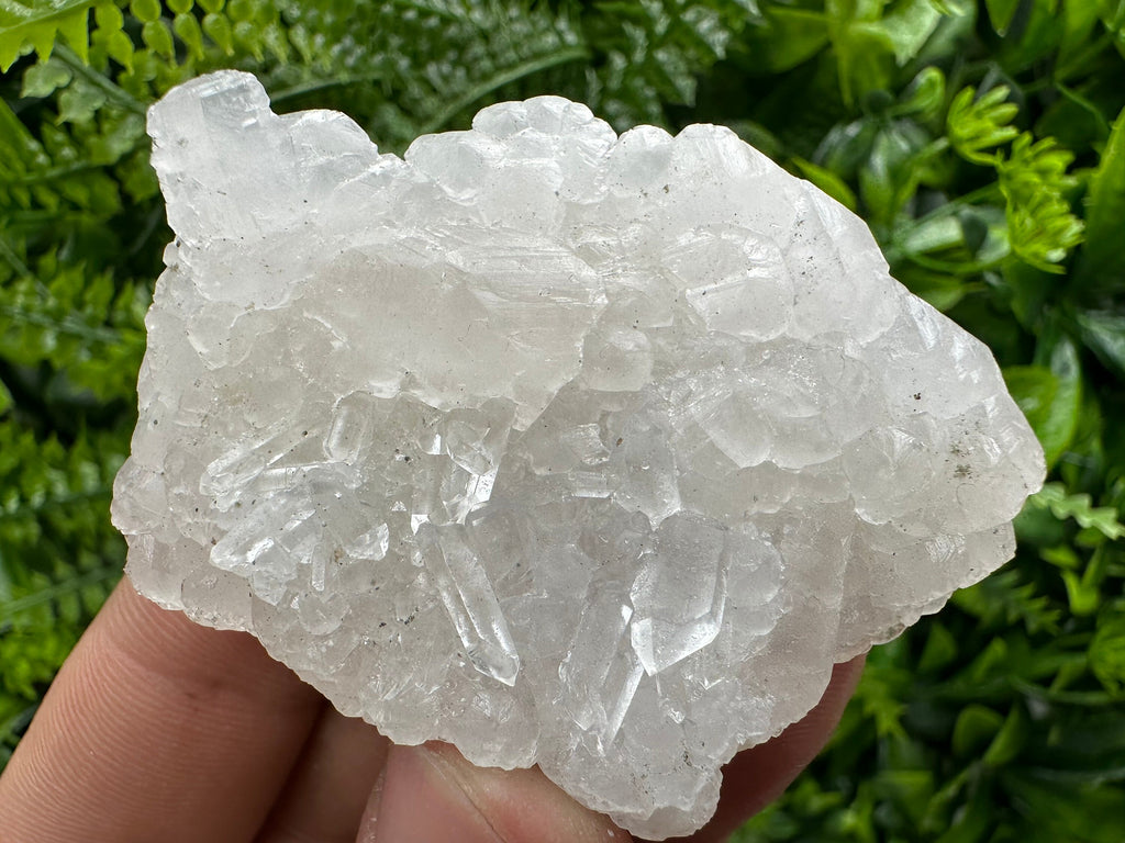 Fluorescent Mangano Calcite Specimen: Rhodopes Bulgaria Mineral Decor