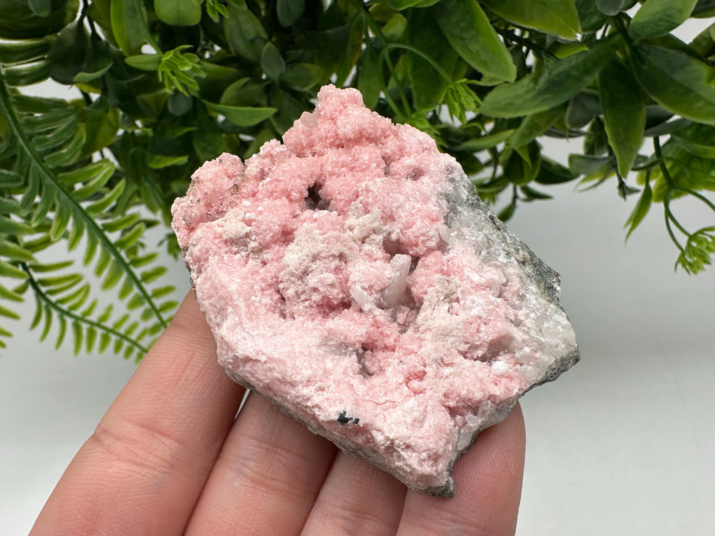 Pink Rhodochrosite Crystal: Starnica Mine, Bulgaria, Home Decor