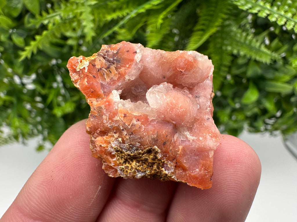 Moroccan Red Chalcedony Crystal, Mineral Specimen, Souvenir Gift