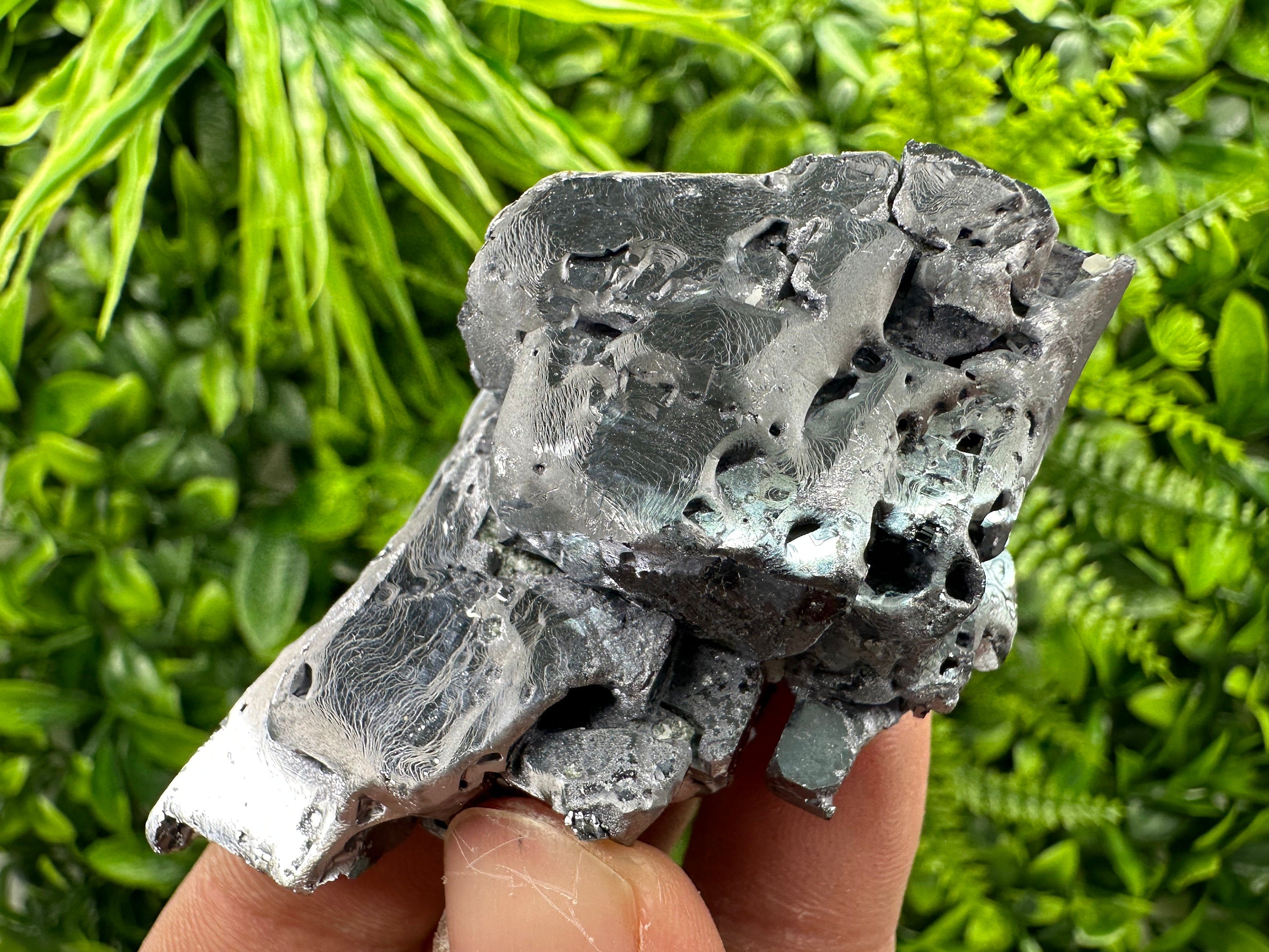 Shiny Galena Cluster: Rare Borieva Mine Crystal, Bulgaria