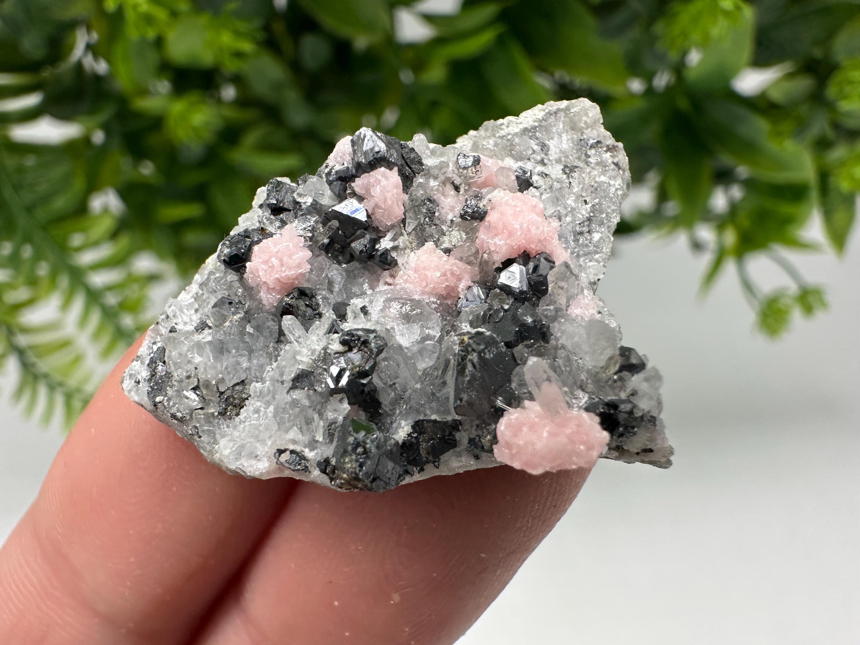 Pink Rhodochrosite Crystal: Starnica Mine, Bulgaria, Home Decor