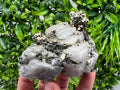 Rare Pyrite on Calcite Specimen, Borieva Mine, Bulgaria