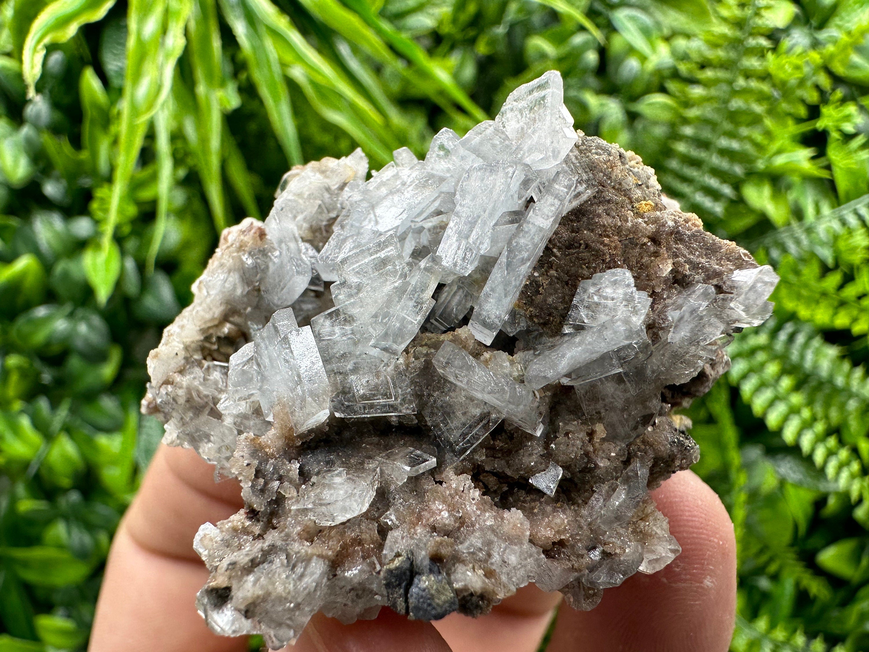 Blue Barite Mineral Specimen from Spain, Crystal Collection