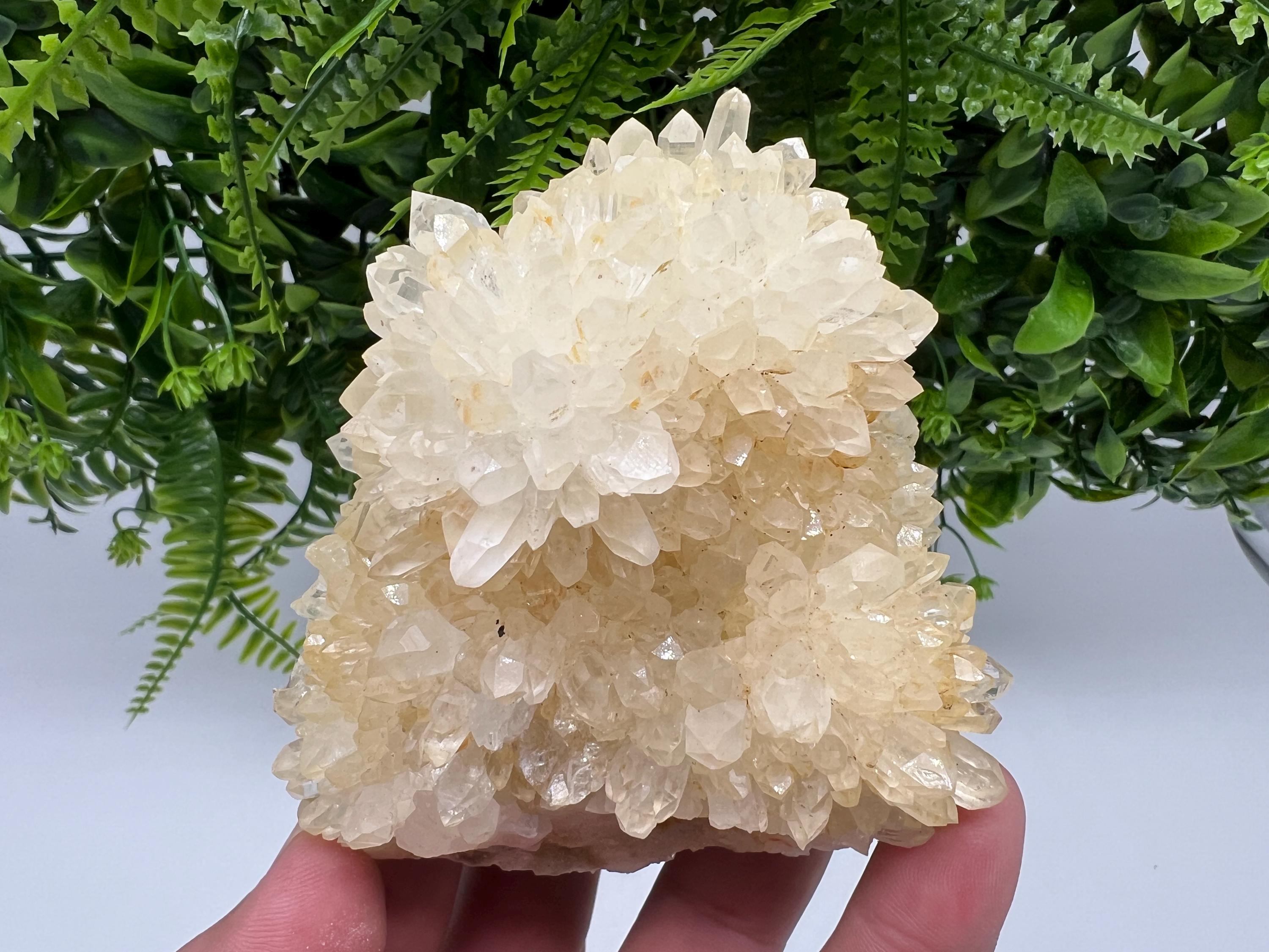 Stunning LIMONITE Quartz whit inclusions natural minerals souvenir gift crystal collection stone rare Quartz cluster 9 September Bulgaria
