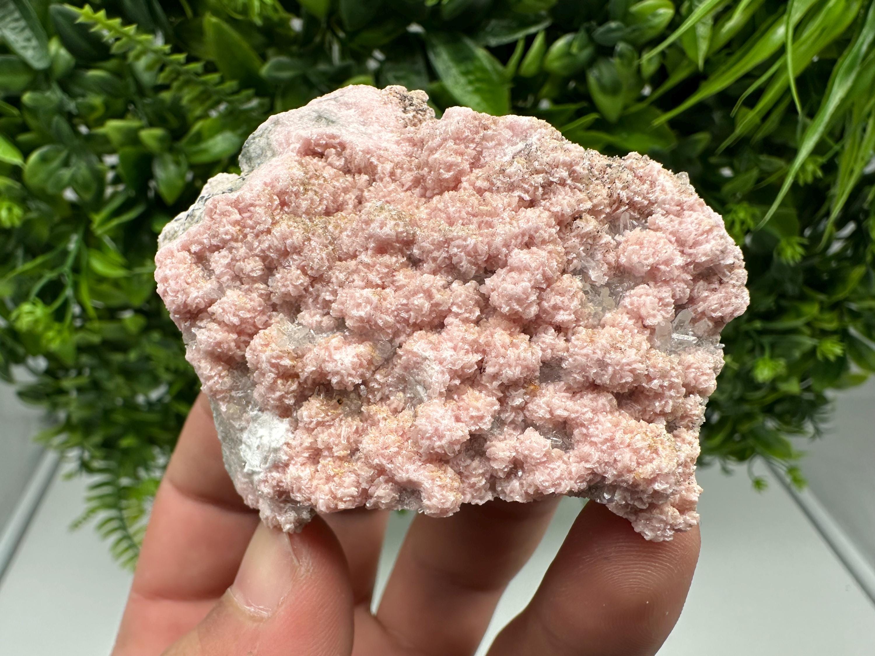 Pink Rhodochrosite Crystal, Starnica Mine, Bulgaria, Mineral Decor