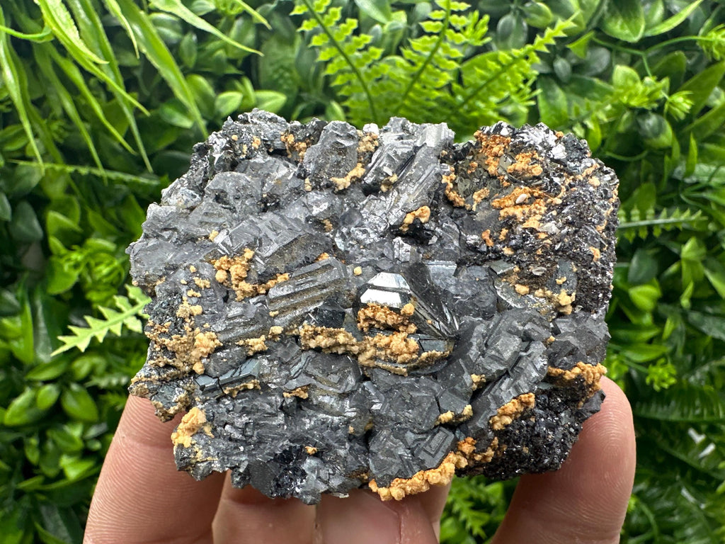 Galena Spinel with Dolomite and Sphalerite, Krushev Dol Mine Mineral Specimen