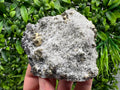 Rainbow Pyrite on Quartz, Natural Mineral Specimen, Borieva Bulgaria