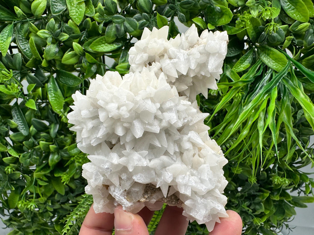 Calcite on Aragonite: Djurcovo Mine, Bulgaria Healing Crystal
