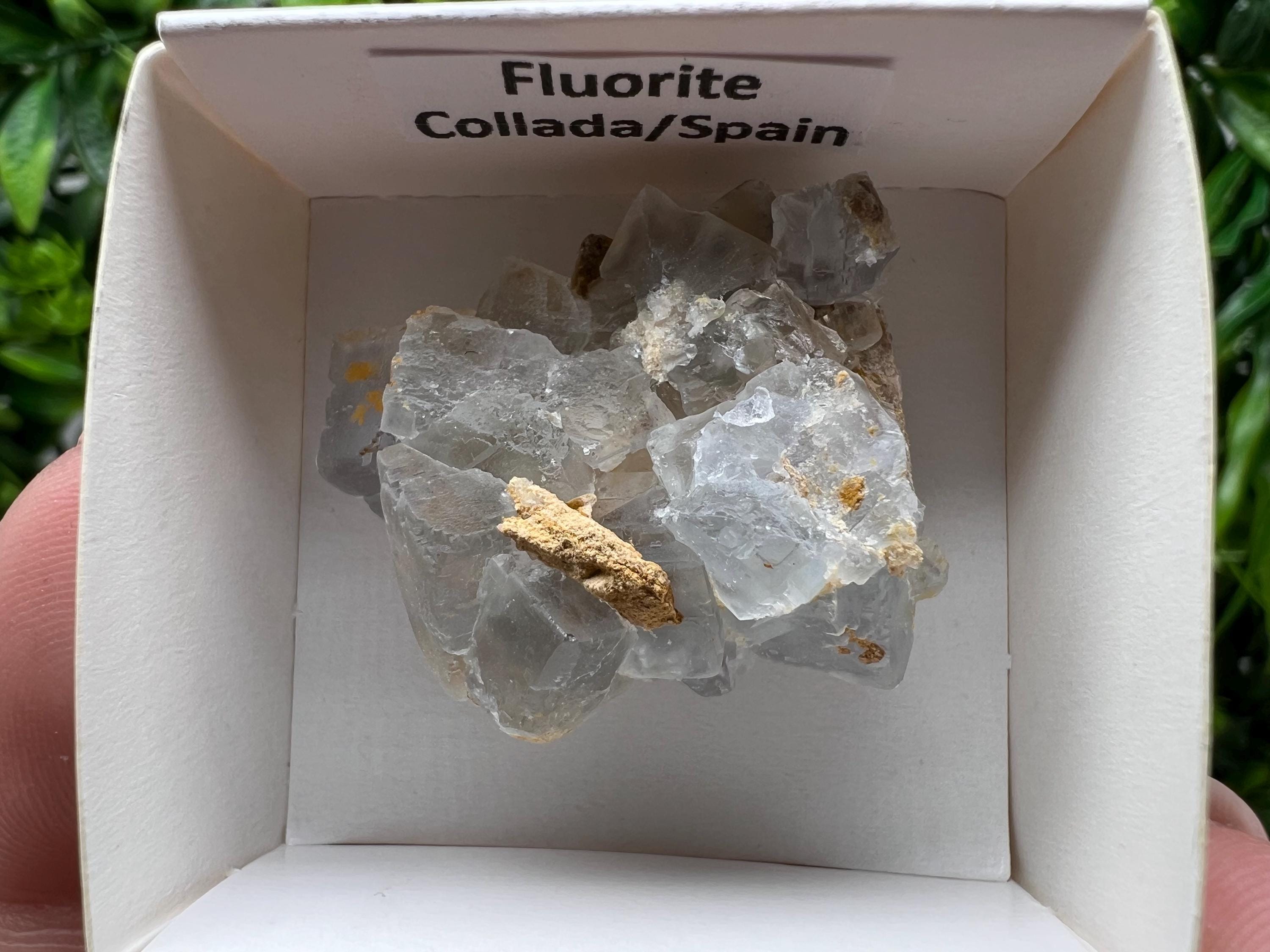 Raw Green Fluorite Cluster, Vintage Meditation Stone