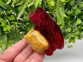 XXL Lab-Grown Ruby Pruskite Crystal on Matrix, Poland