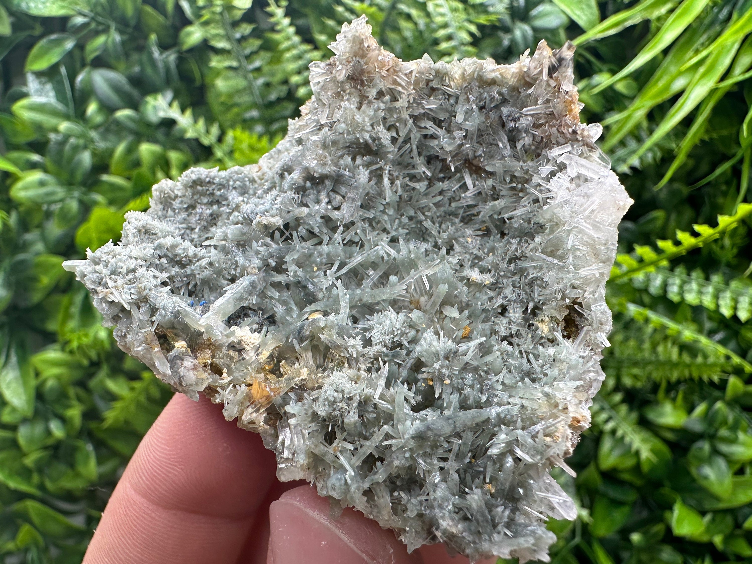 Green Quartz Chlorite Crystal: Madan Bulgaria Mineral Souvenir