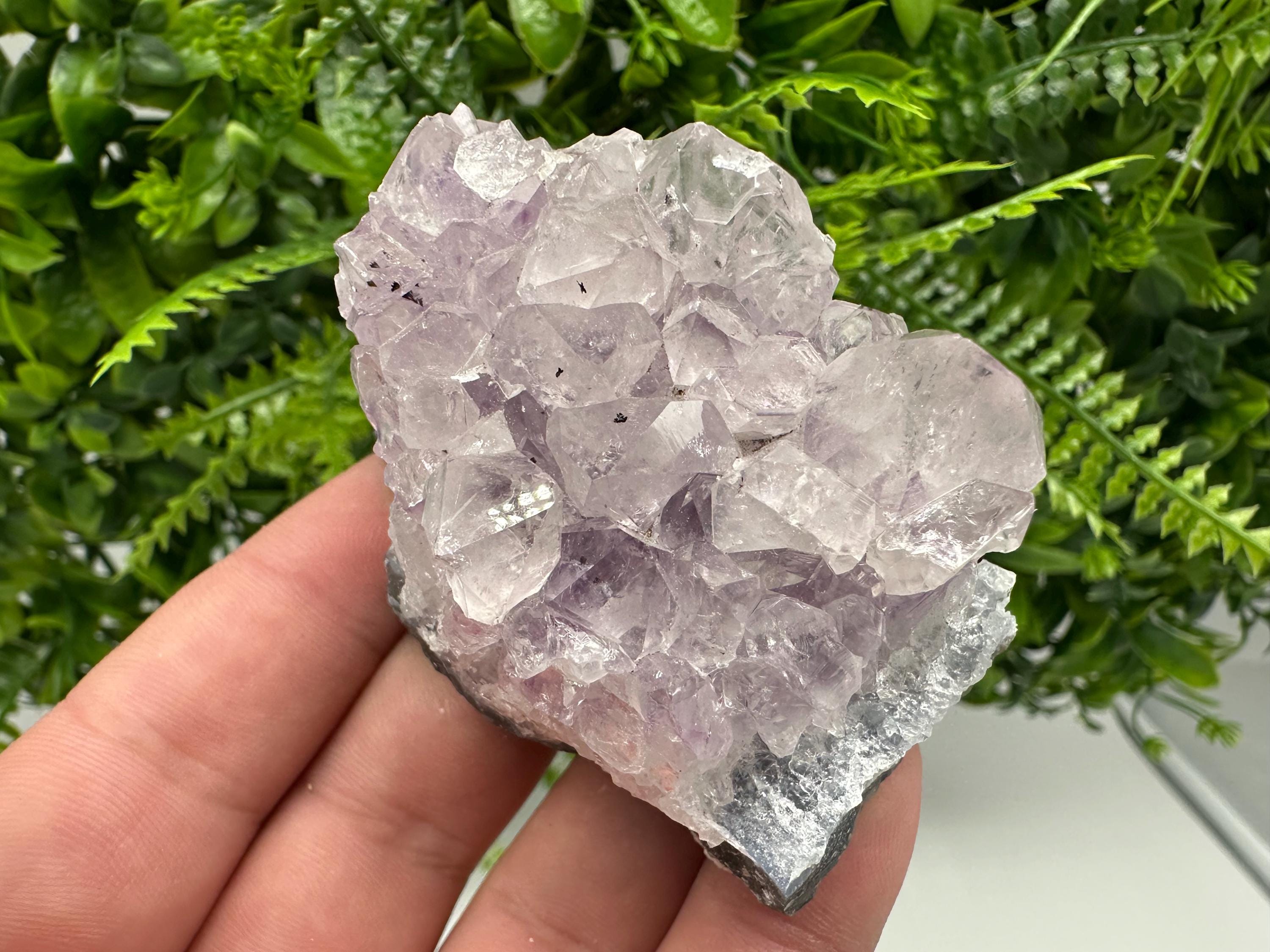 Brazilian Amethyst Cluster, Purple Quartz Crystal Specimen