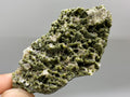Rare Green Epidote with Quartz Crystals: Eastern Anatolian Decor Stone