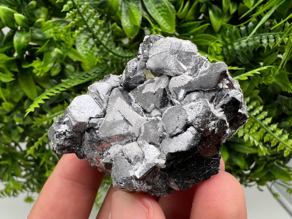 Chalcopyrite with Galena Mineral Specimen, Krushev Dol Mine