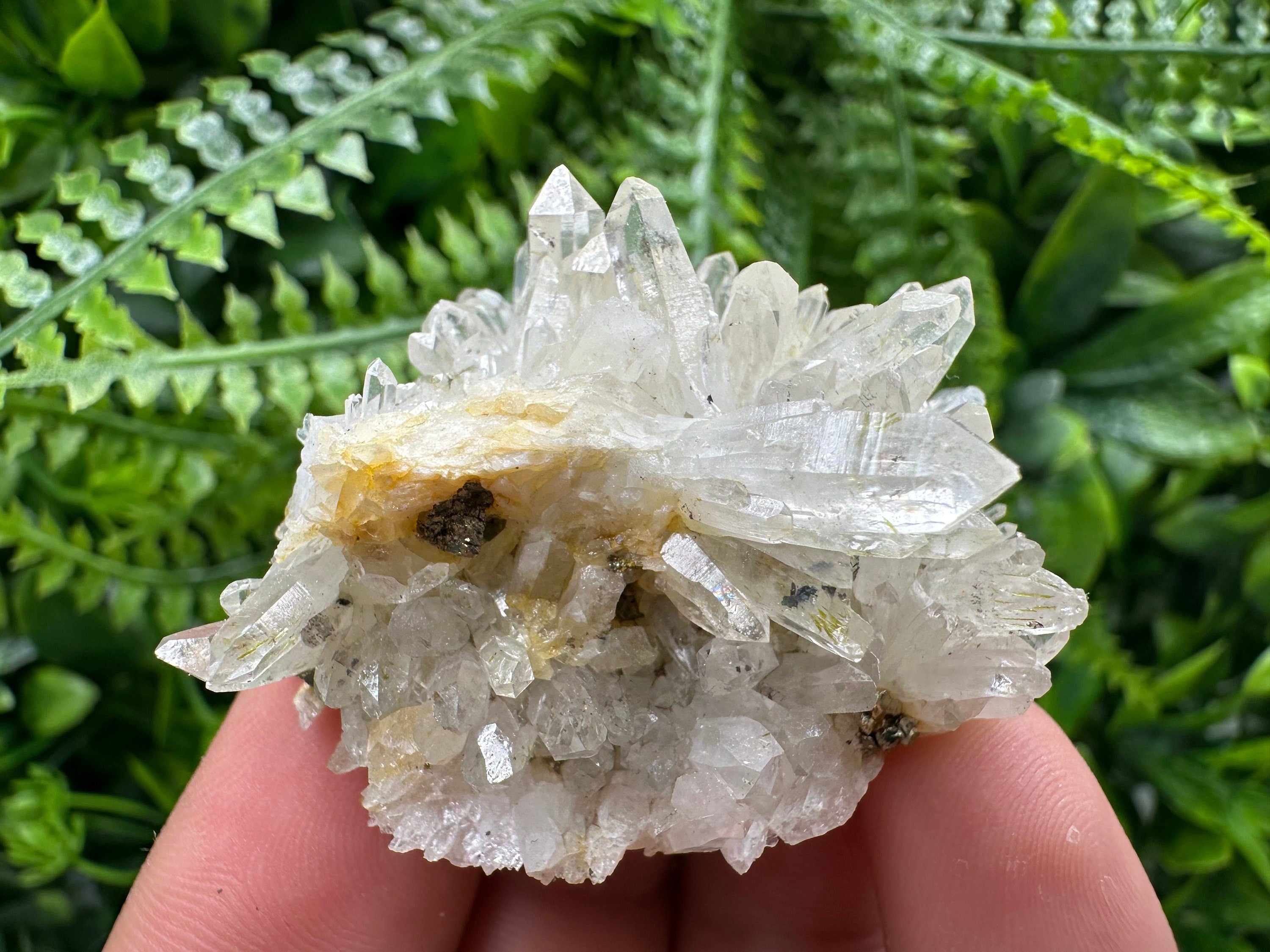 Quartz with Pyrite, Djurcovo Mine Bulgaria, Mineral Souvenir