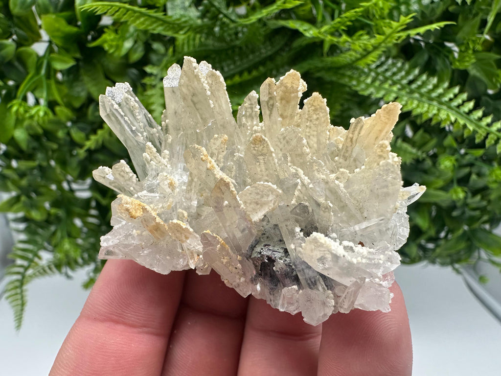 Quartz with Calcite Mineral Specimen, Krushev dol Mine, Bulgaria