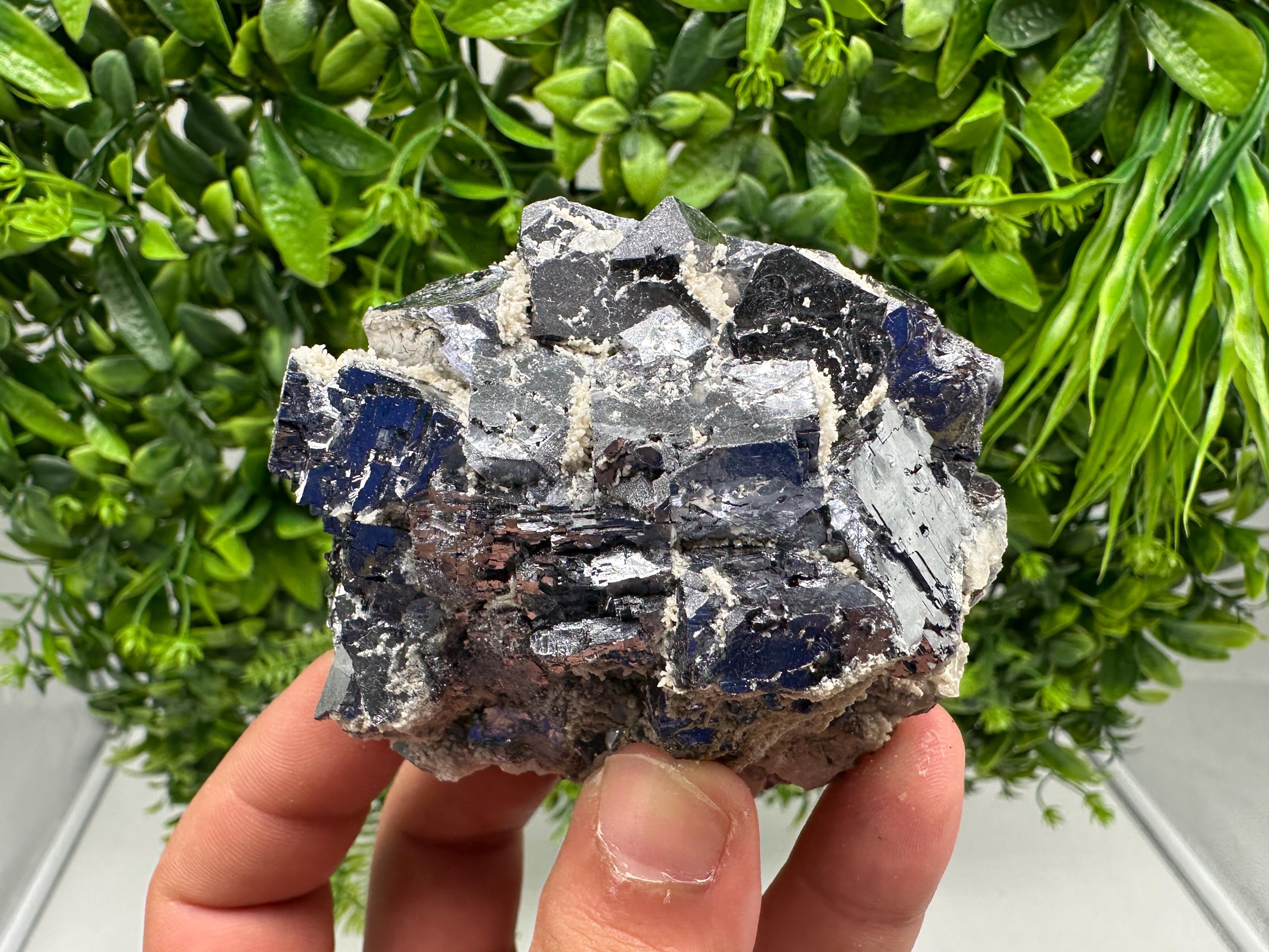 Rare Galena Cubes, Marzyan Mine Mineral Specimen, Bulgaria
