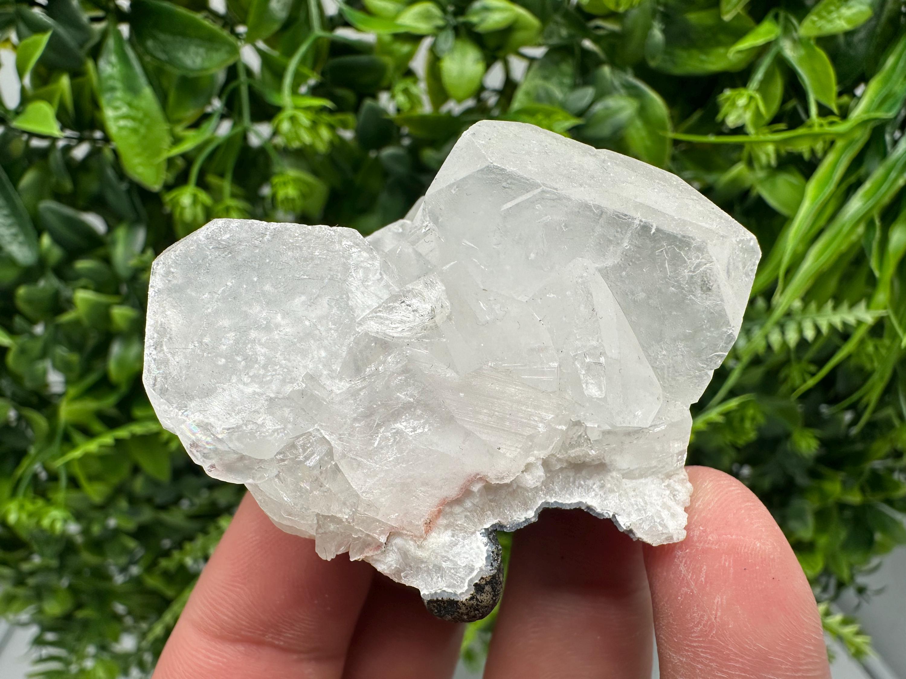 Apophyllite Crystal Specimen, Natural Indian Minerals, Home Decor