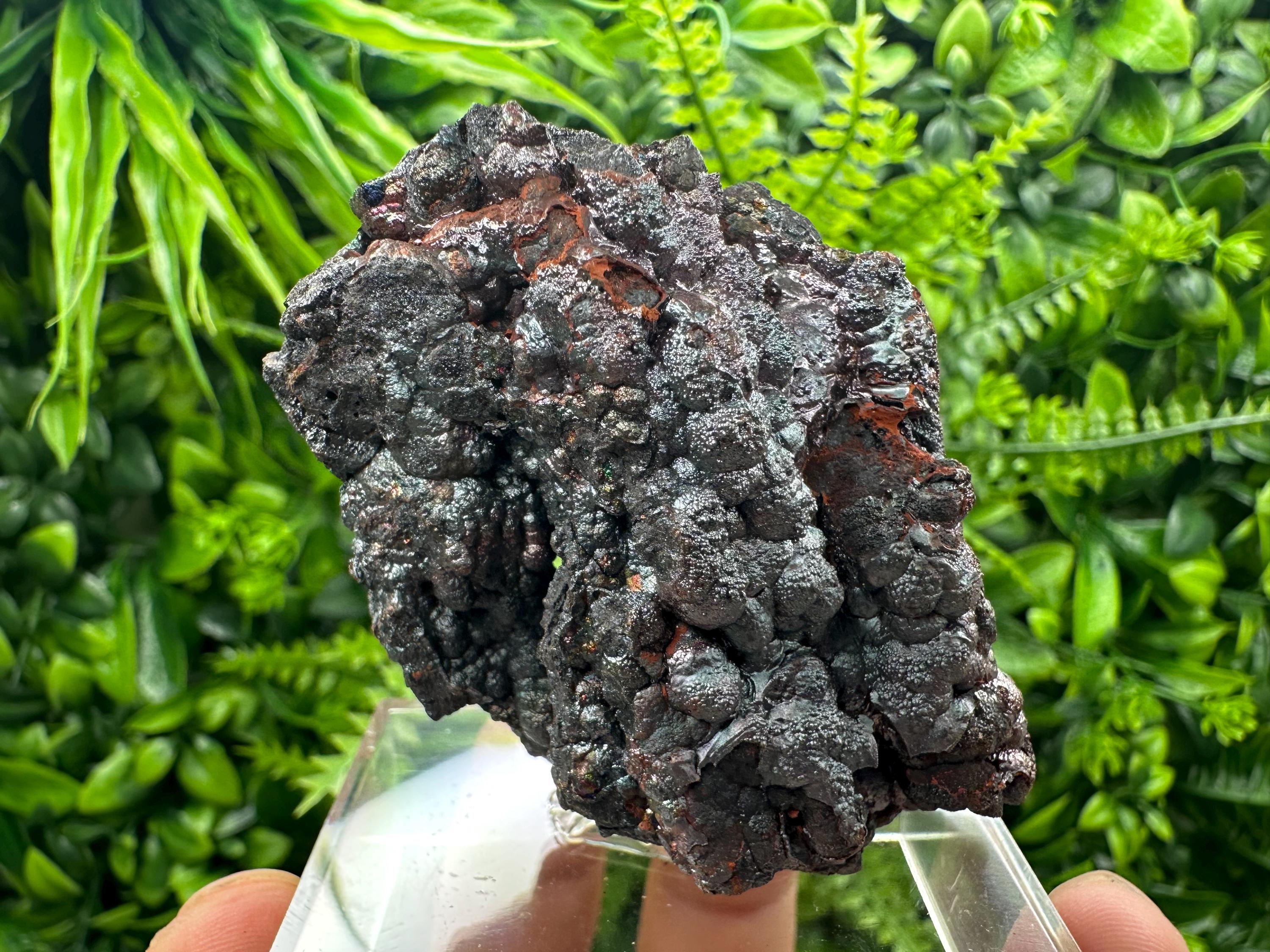 Iridescent Goethite Cluster, Spanish Mineral Specimen