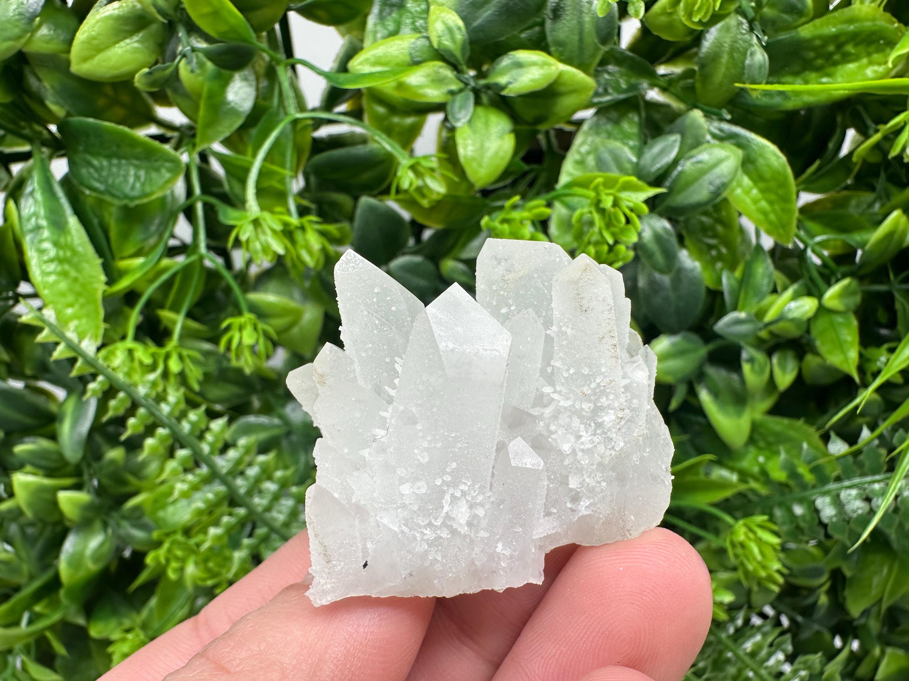 Transparent Quartz on Chlorite Matrix, Bulgarian Mineral Specimen