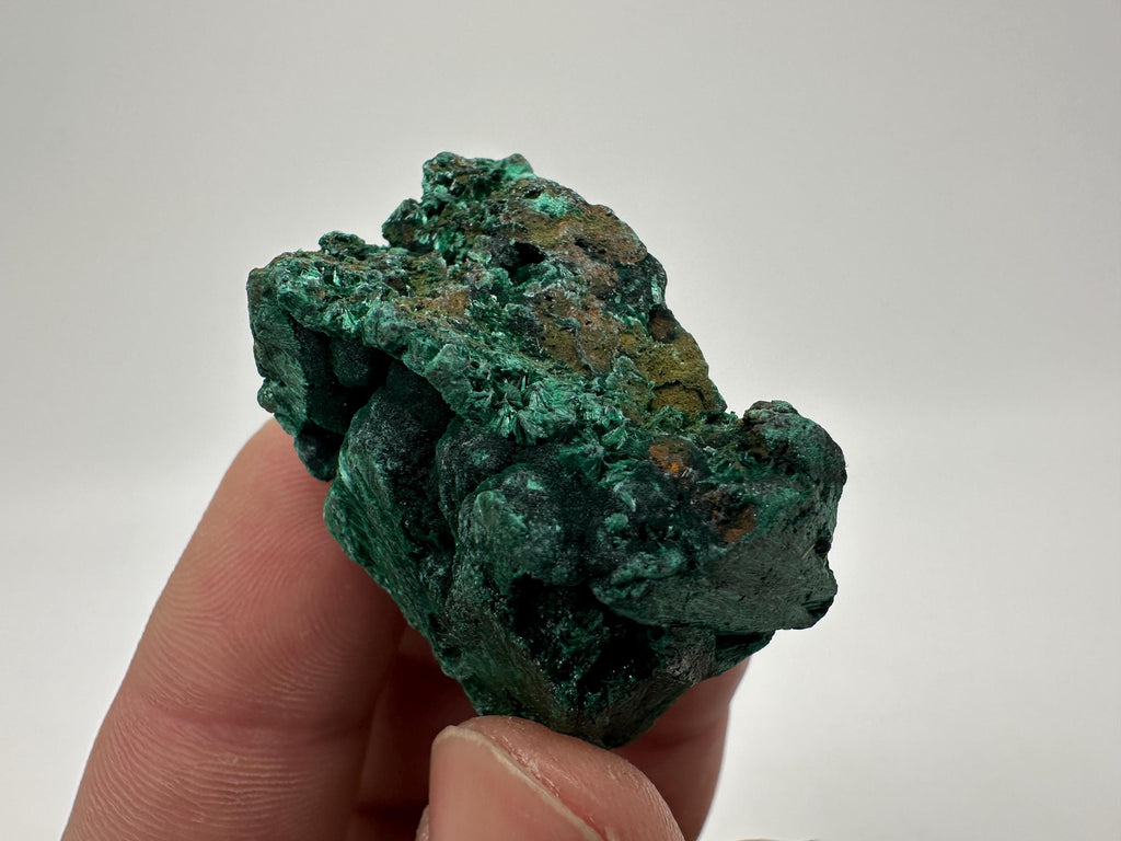 Green Polished Malachite Crystal, Congo Minerals, Chakra Stone