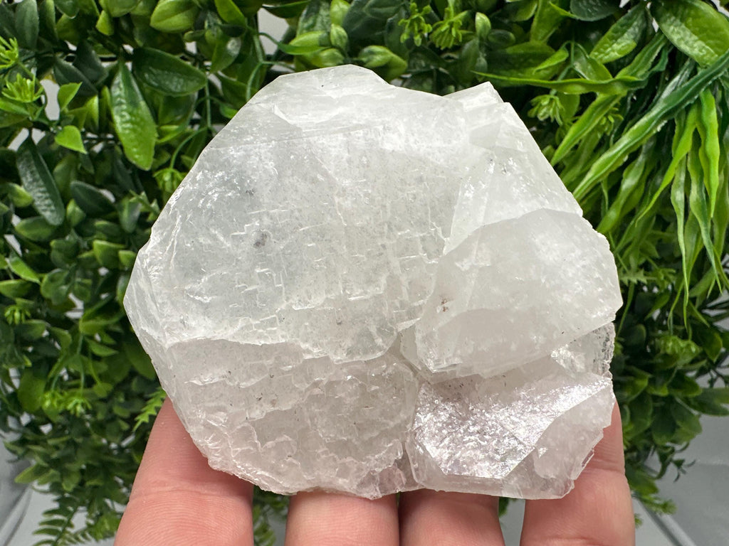 Apophyllite Stilbite on Chalcedony Specimen, India Crystal